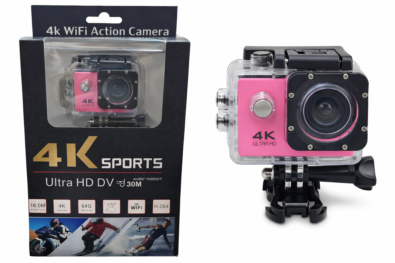 Cámara go Pro 4K