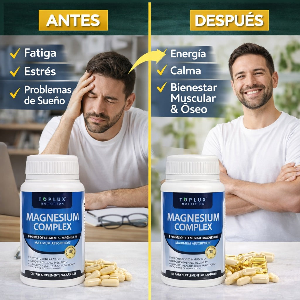 [PROMO] Magnesium Complex -Recupera Tu Energía y Relaja Tu Cuerpo Desde la Primera Semana