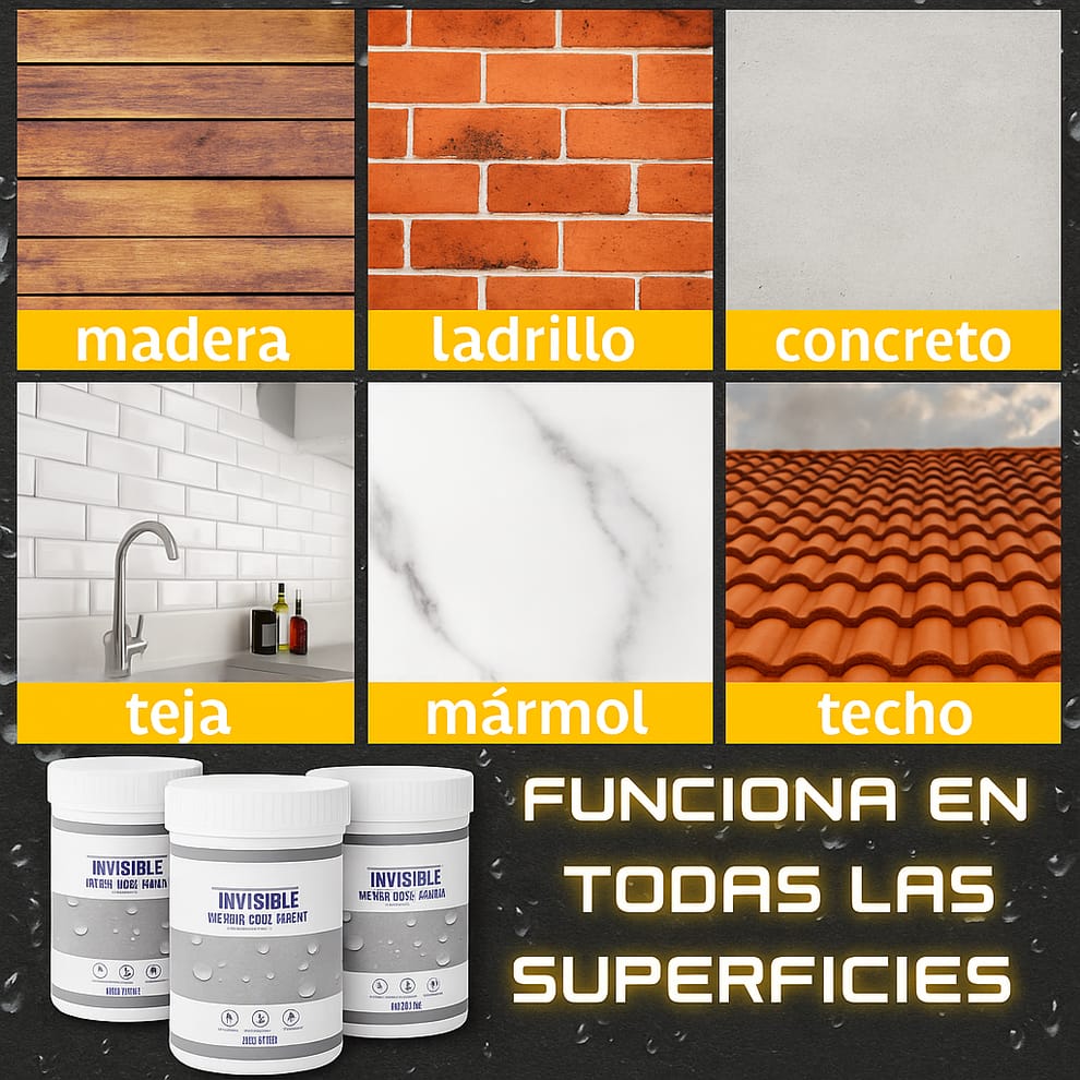 [PROMO 2X1] Sellador impermeabilizante invisible - Repara las fugas de tu casa tu mismo con un brochazo