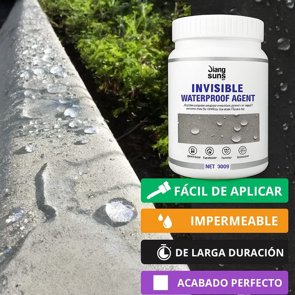 [PROMO 2X1] Sellador impermeabilizante invisible - Repara las fugas de tu casa tu mismo con un brochazo